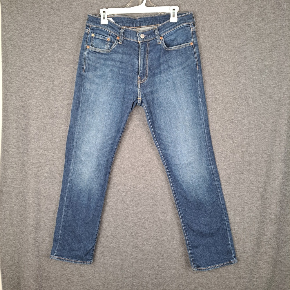 Levi's Premium 541 Athletic Taper Jeans Men's 32x31 Dark Wash Big E Tag 32x32